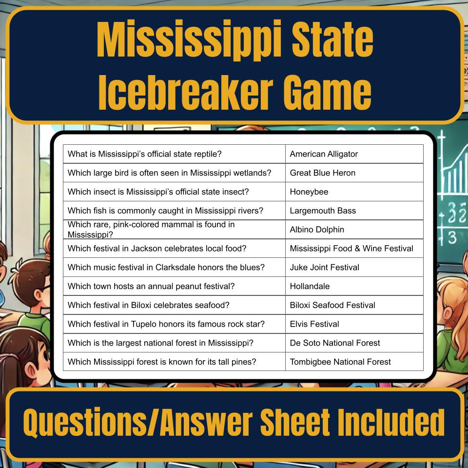 State of Mississippi Jeopardy Game I0038