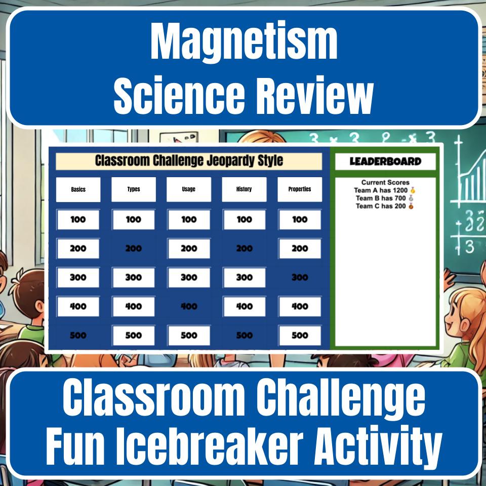 Magnetism Jeopardy Science Review I0039