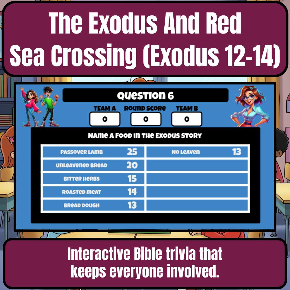 The Exodus And Red Sea Crossing - Exodus 12-14 Feud Review BF0039
