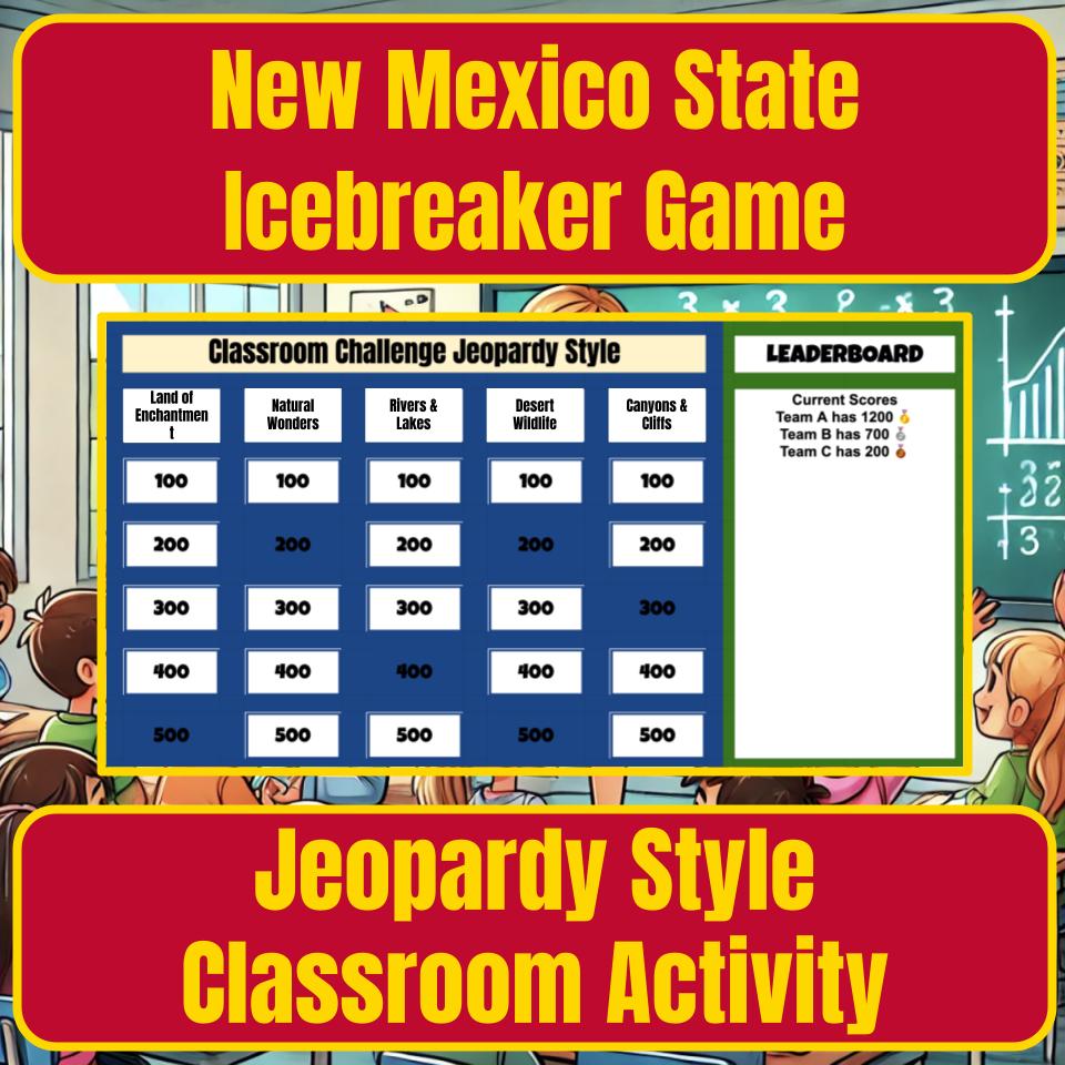 State of New Mexico Jeopardy Game I0039