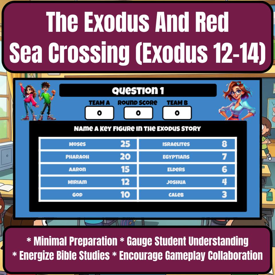 The Exodus And Red Sea Crossing - Exodus 12-14 Feud Review BF0039