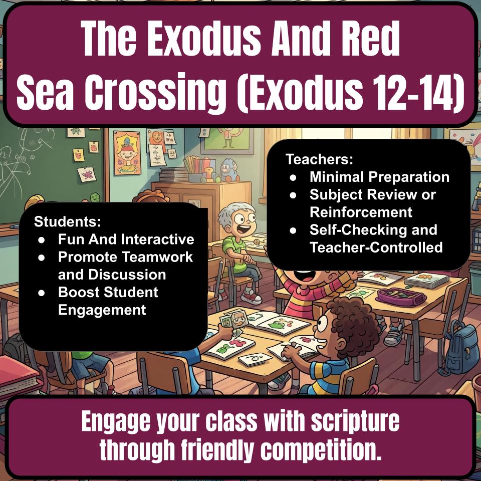 The Exodus And Red Sea Crossing - Exodus 12-14 Feud Review BF0039