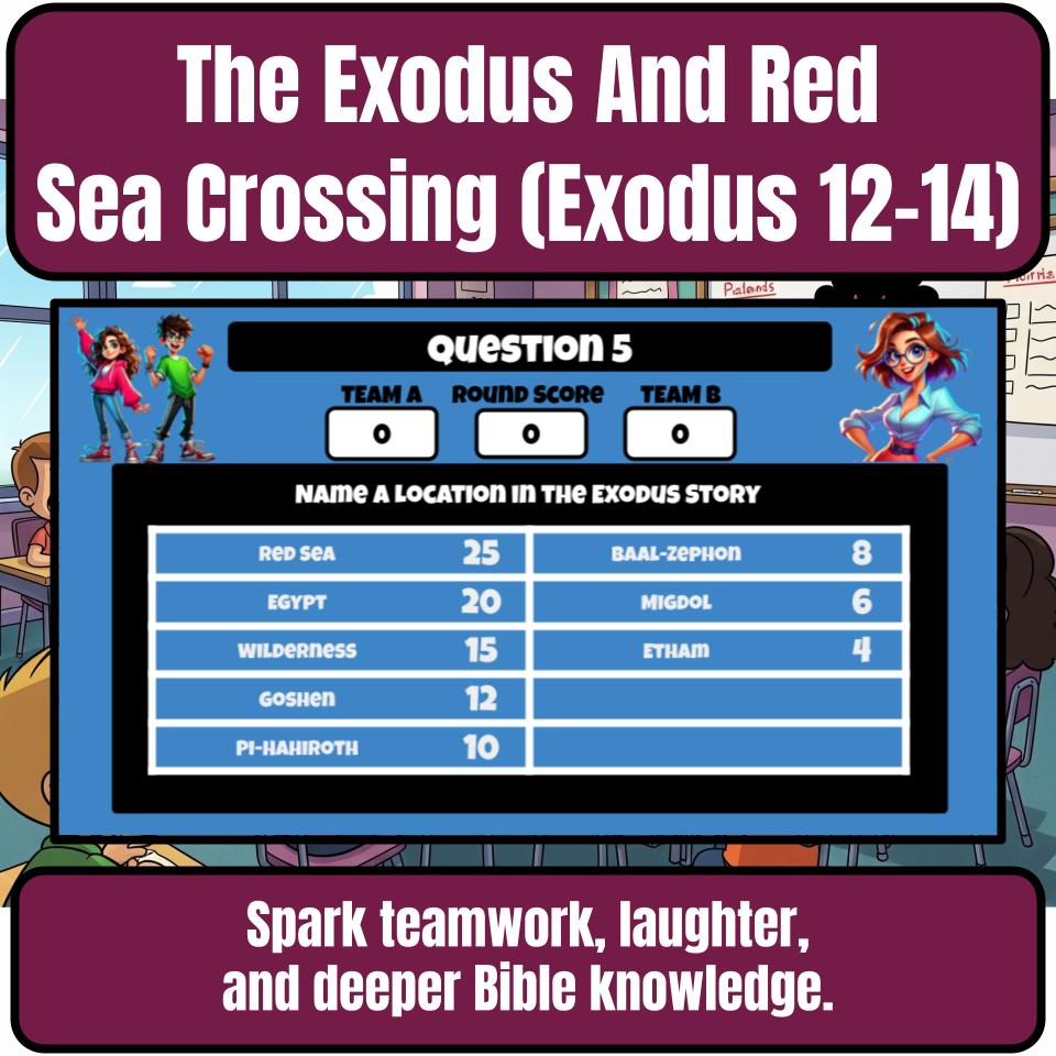 The Exodus And Red Sea Crossing - Exodus 12-14 Feud Review BF0039