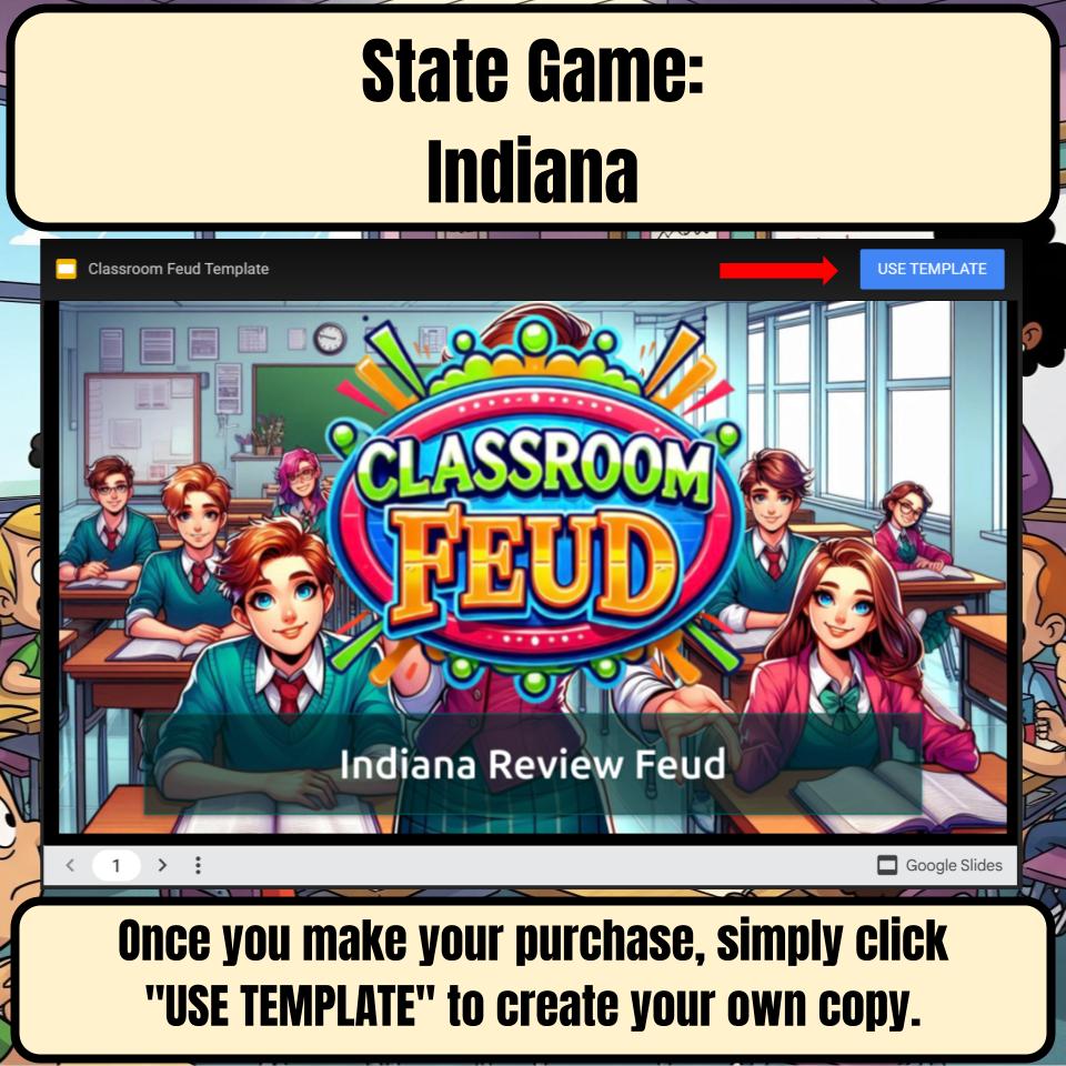Indiana Social Studies Family Feud Review Game CF0004