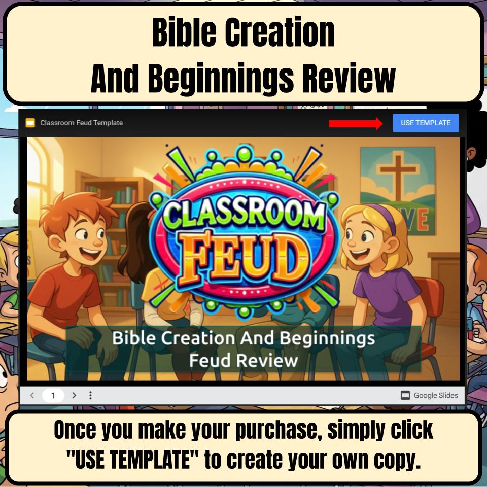Bible Creation And Beginnings Feud Review BF0004
