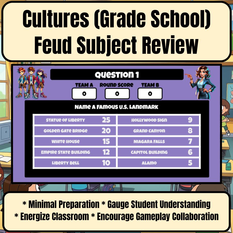 Cultures (Grade School) Review Feud CF0004