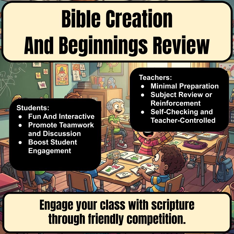 Bible Creation And Beginnings Feud Review BF0004