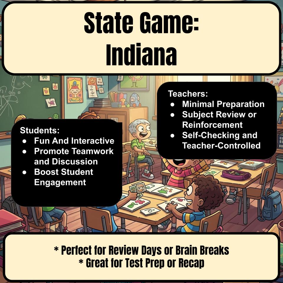 Indiana Social Studies Family Feud Review Game CF0004
