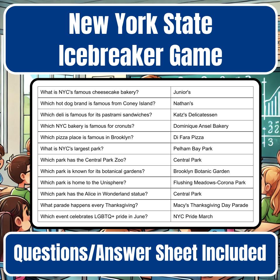 State of New York Jeopardy Game I0004