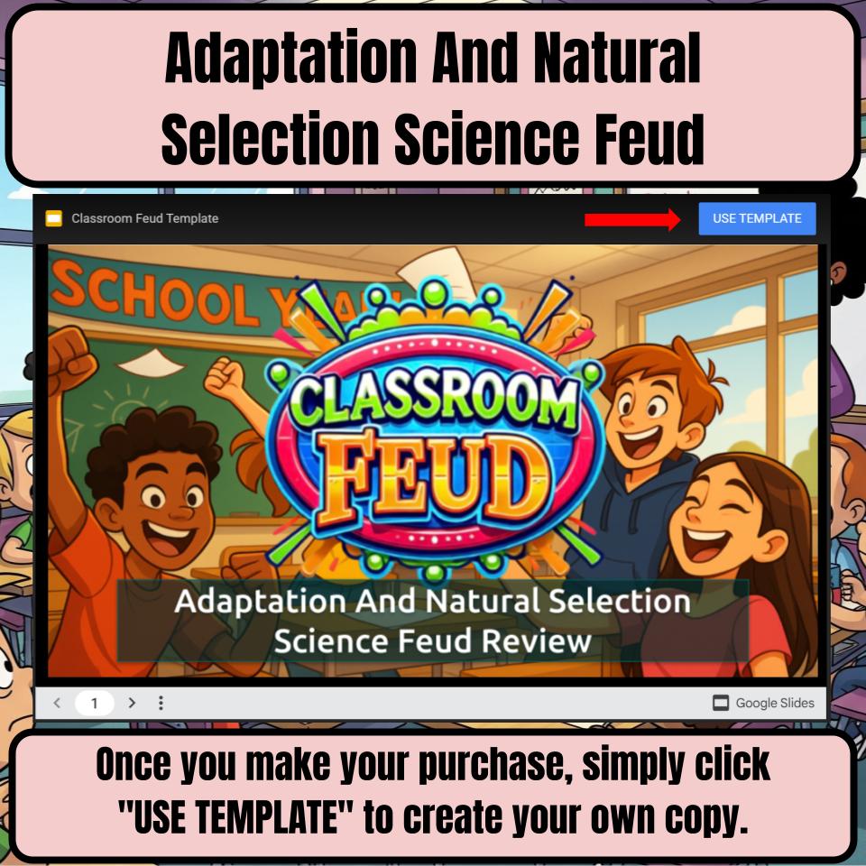 Adaptation And Natural Selection Science Feud Review CF0041