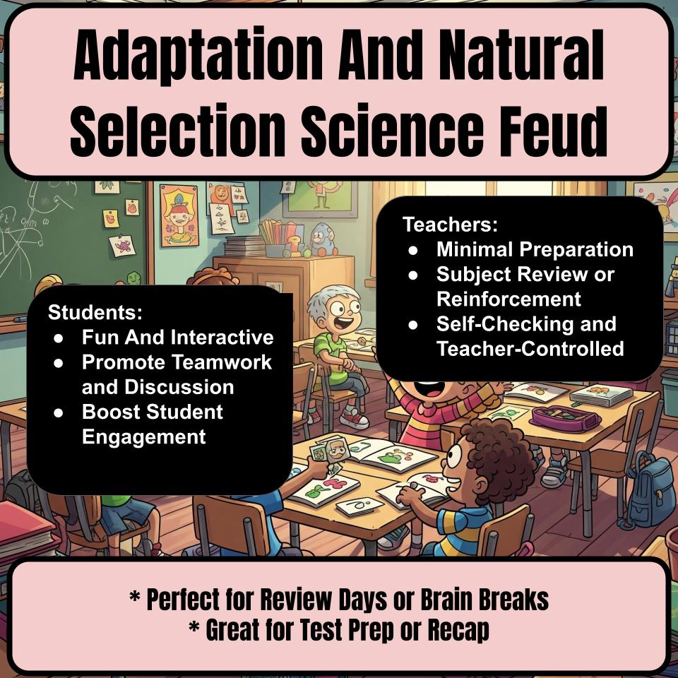 Adaptation And Natural Selection Science Feud Review CF0041