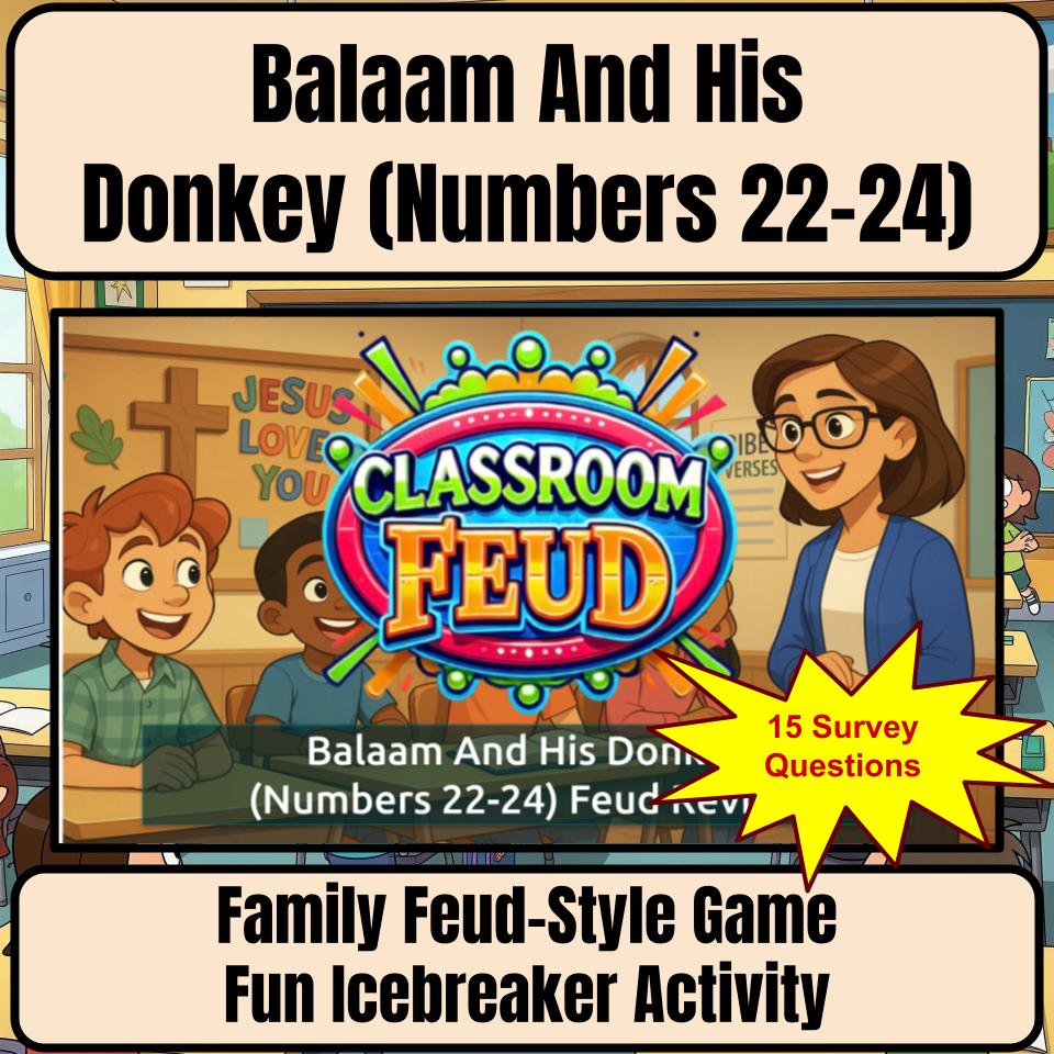 Balaam And His Donkey (Numbers 22-24) Feud Review BF0042