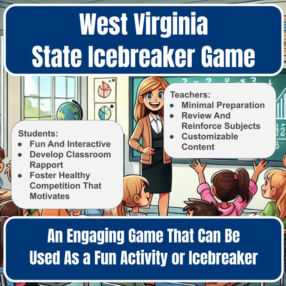State of West Virginia Jeopardy Game I0042