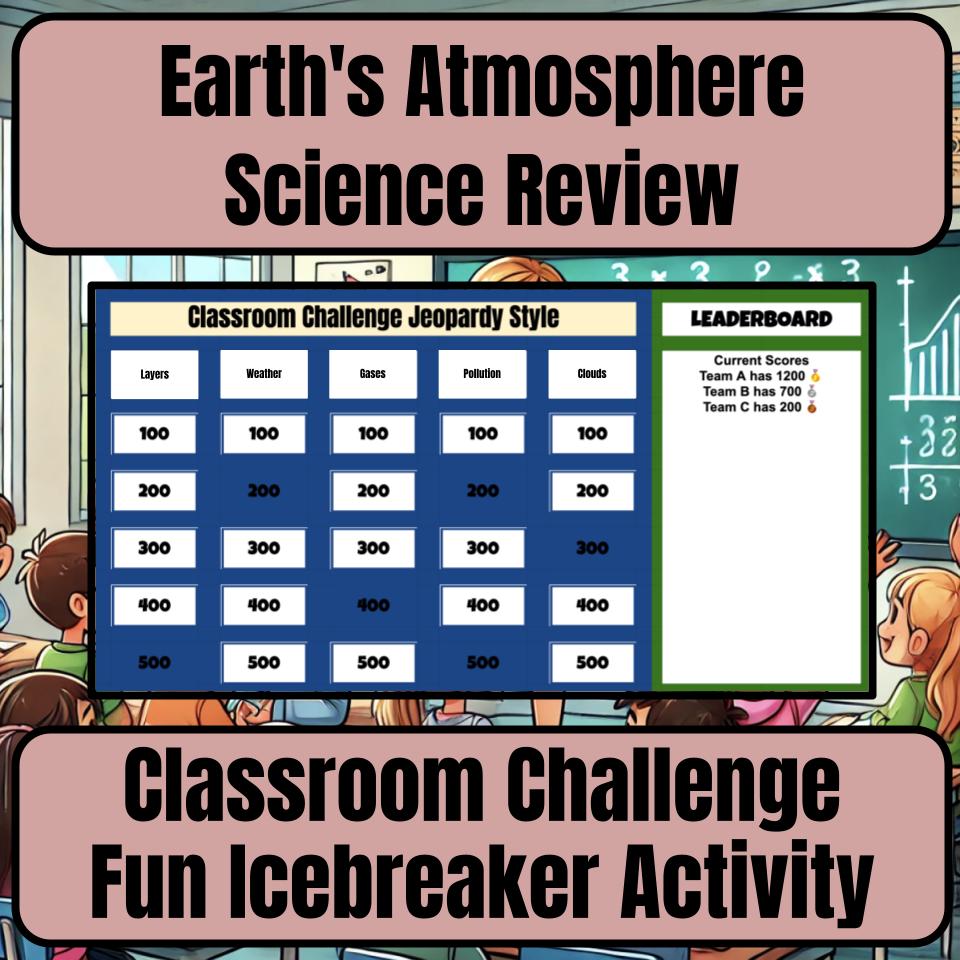 Earth'S Atmosphere Jeopardy Science Review I0043