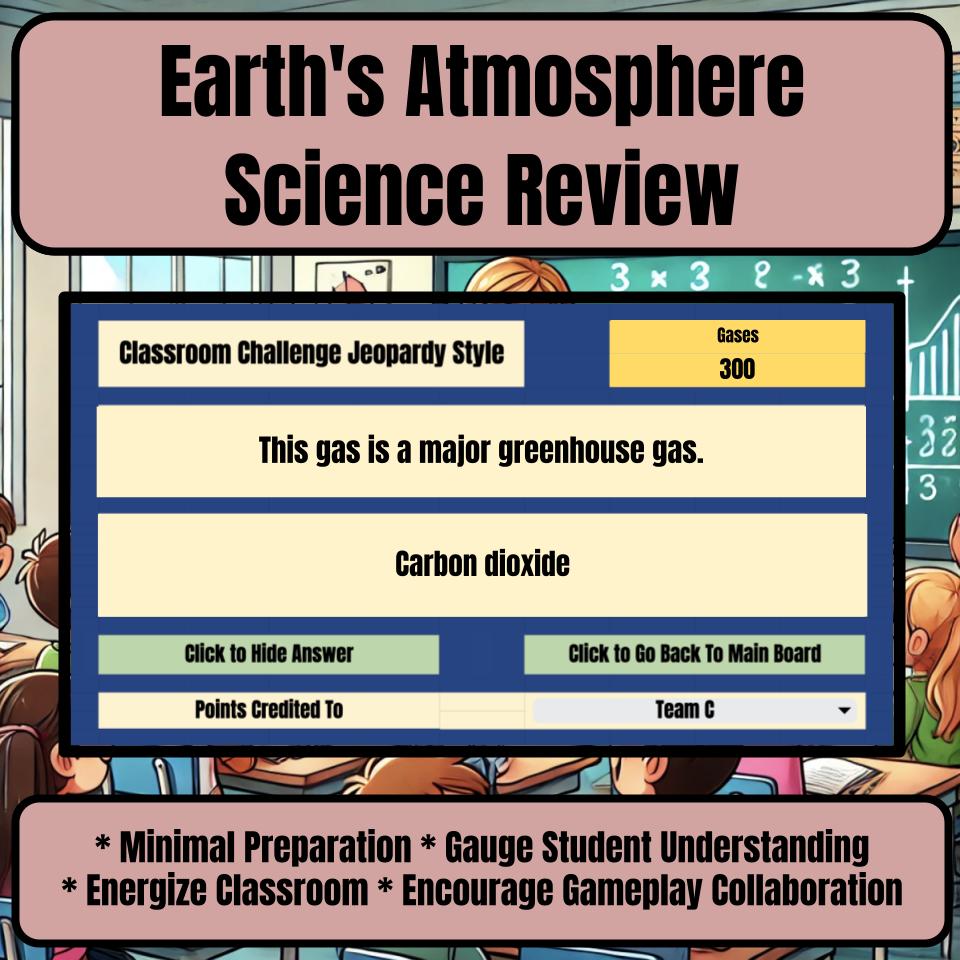 Earth'S Atmosphere Jeopardy Science Review I0043