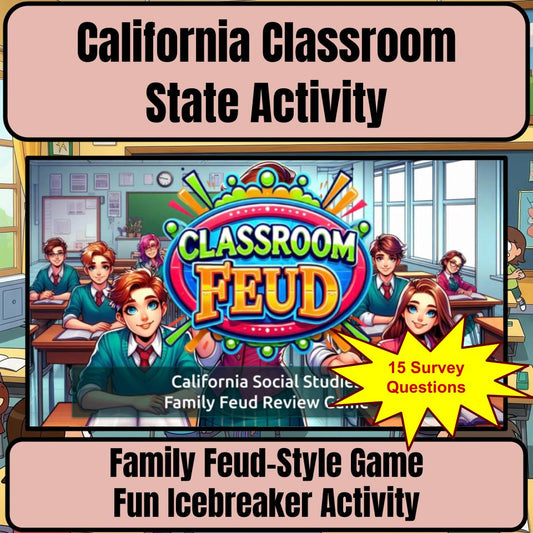 California Social Studies Family Feud Review Game CF0439
