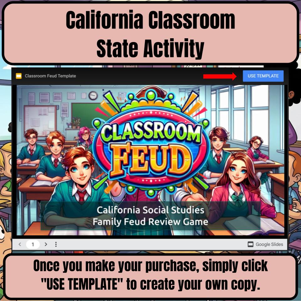 California Social Studies Family Feud Review Game CF0439
