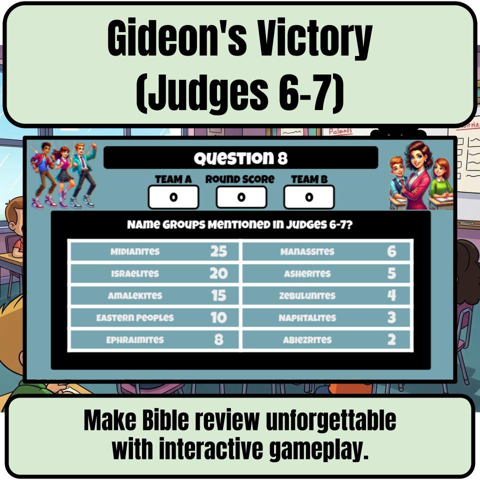 Gideon’s Victory - Judges 6-7 Feud Review BF0044