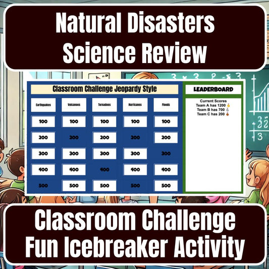 Natural Disasters Jeopardy Science Review I0044