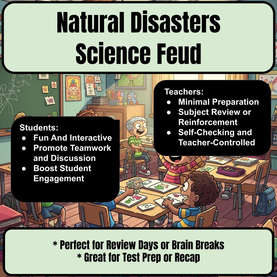 Natural Disasters Science Feud Review CF0044