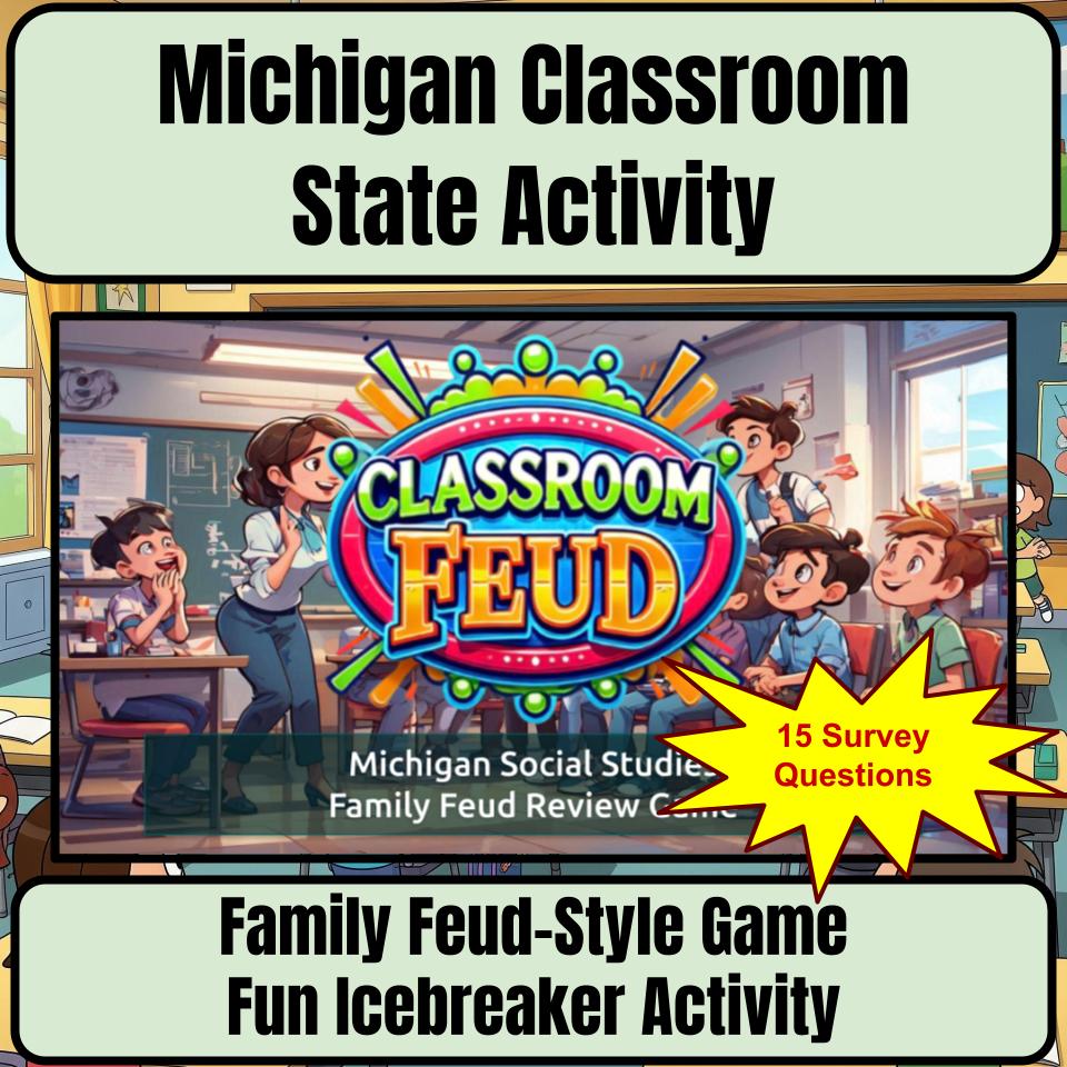 Michigan Social Studies Family Feud Review Game CF0443