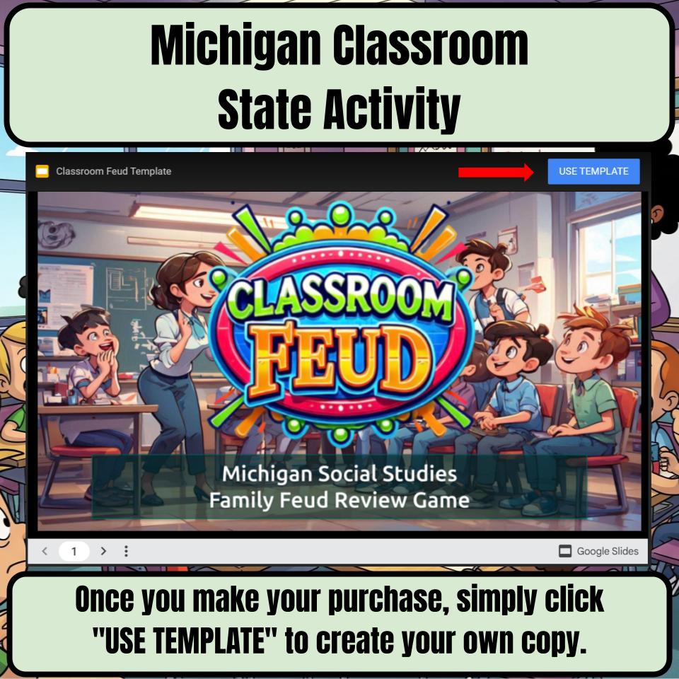 Michigan Social Studies Family Feud Review Game CF0443