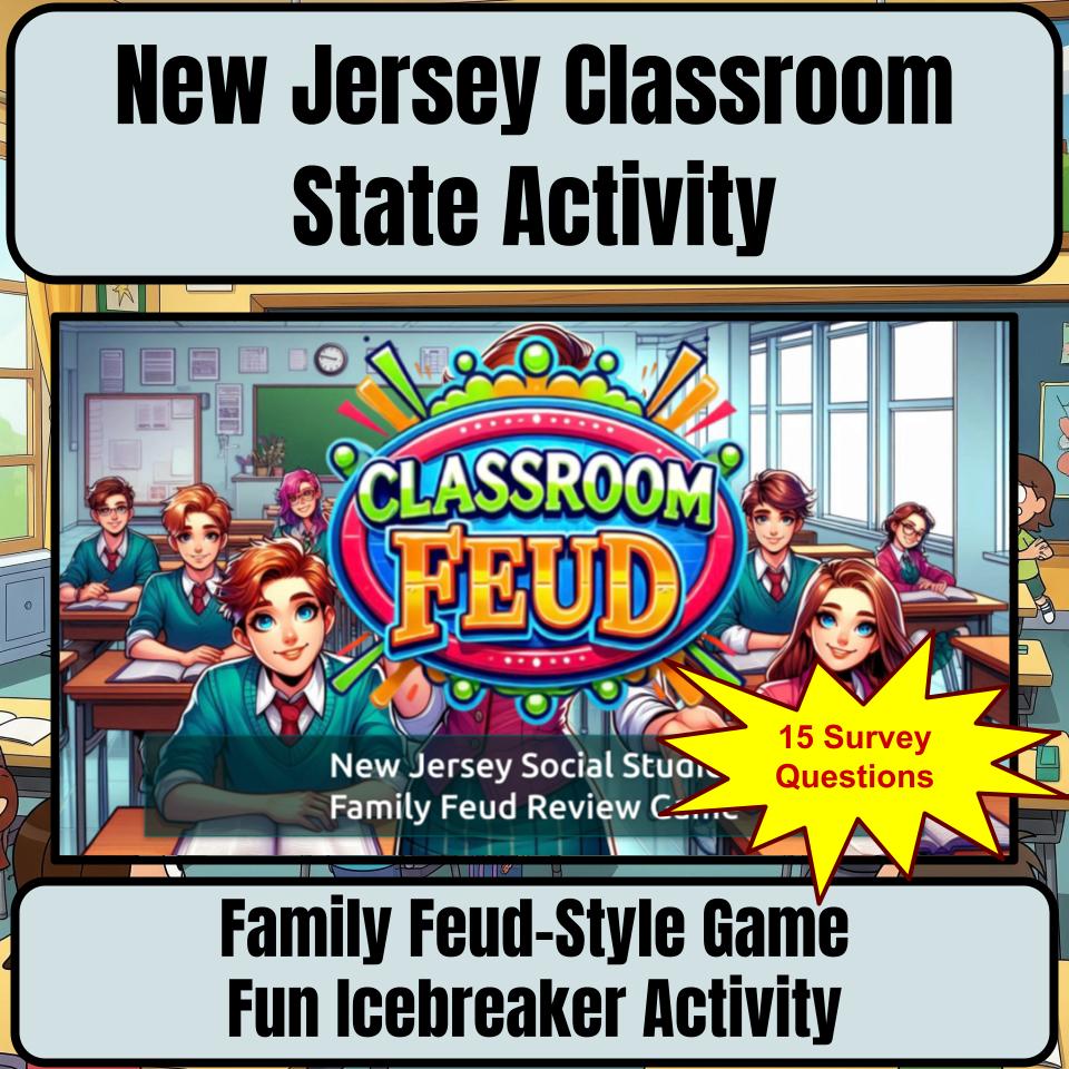 New Jersey Social Studies Family Feud Review Game CF0444