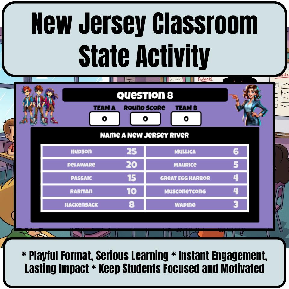 New Jersey Social Studies Family Feud Review Game CF0444