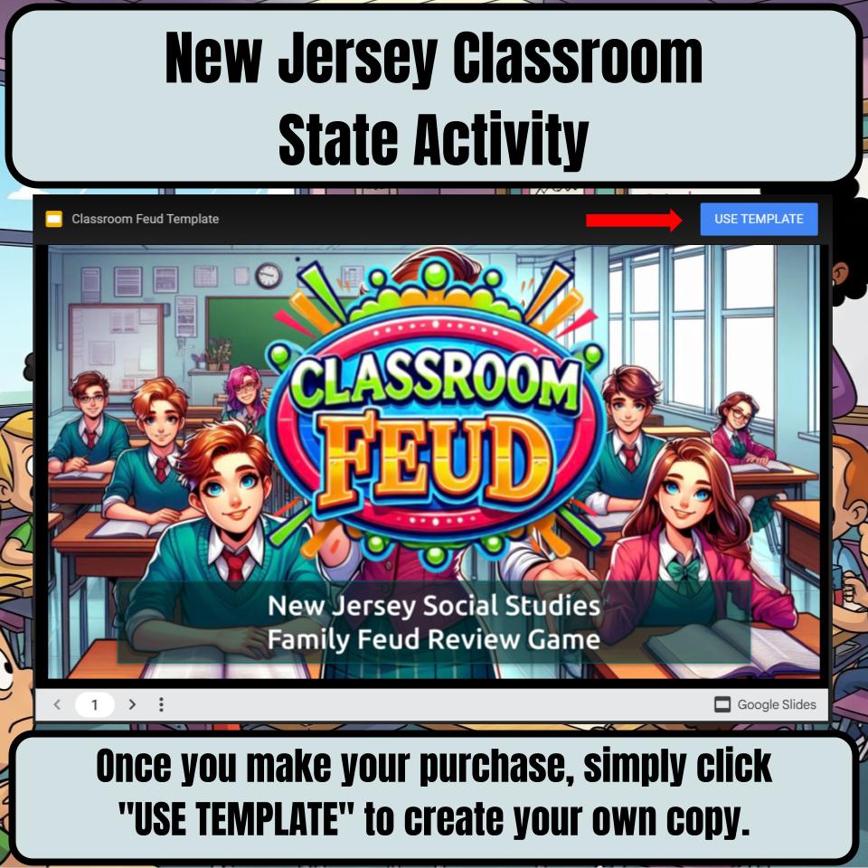 New Jersey Social Studies Family Feud Review Game CF0444