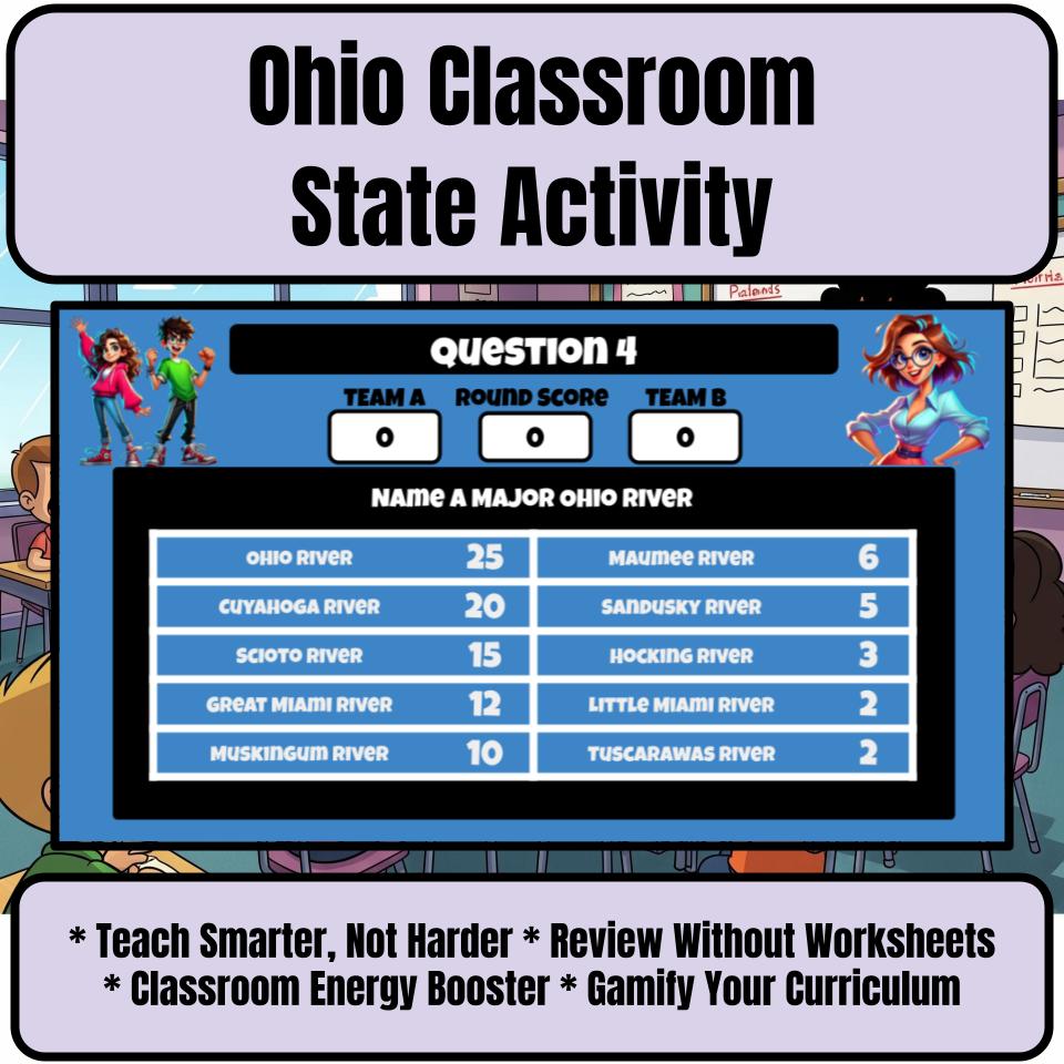 Ohio Social Studies Family Feud Review Game CF0447