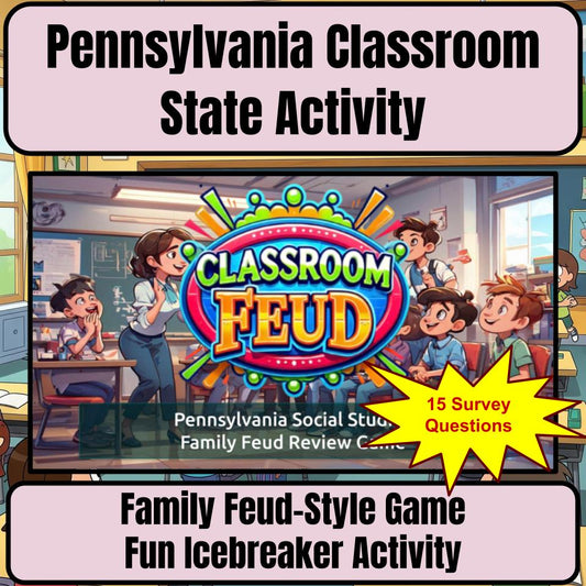 Pennsylvania Social Studies Family Feud Review Game CF0448