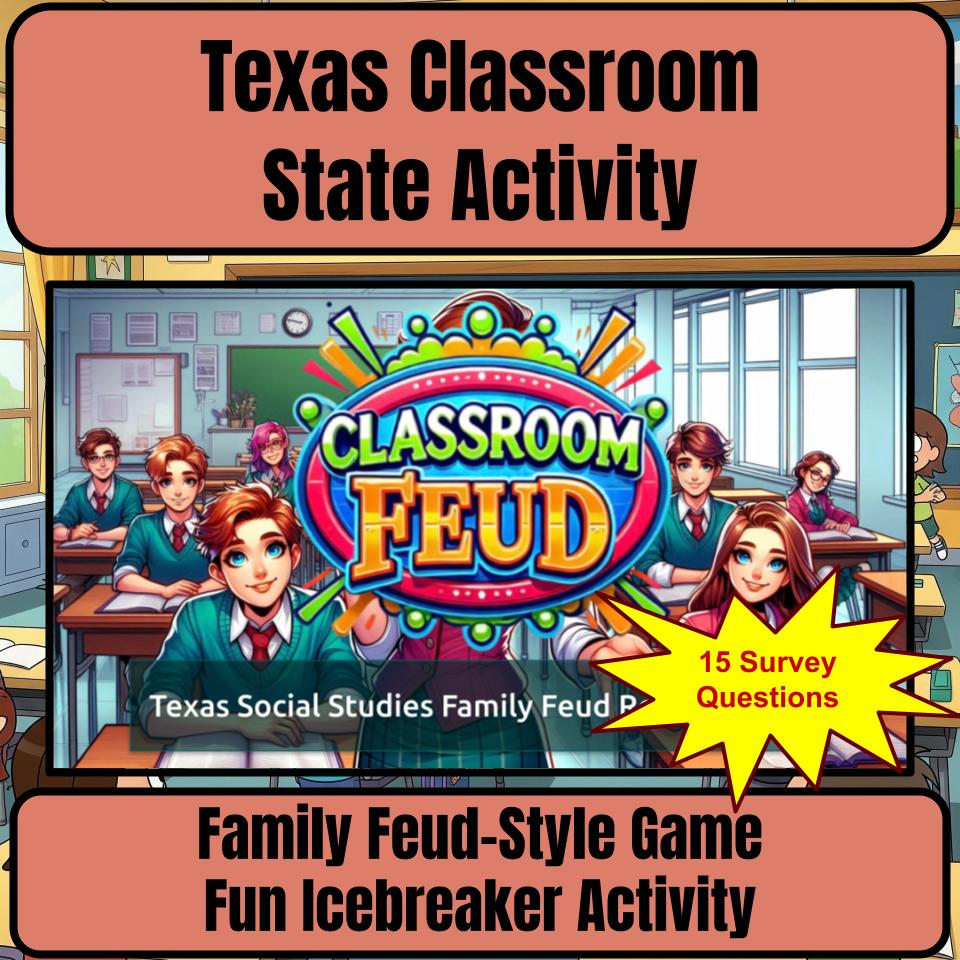 Texas Social Studies Family Feud Review Game CF0449