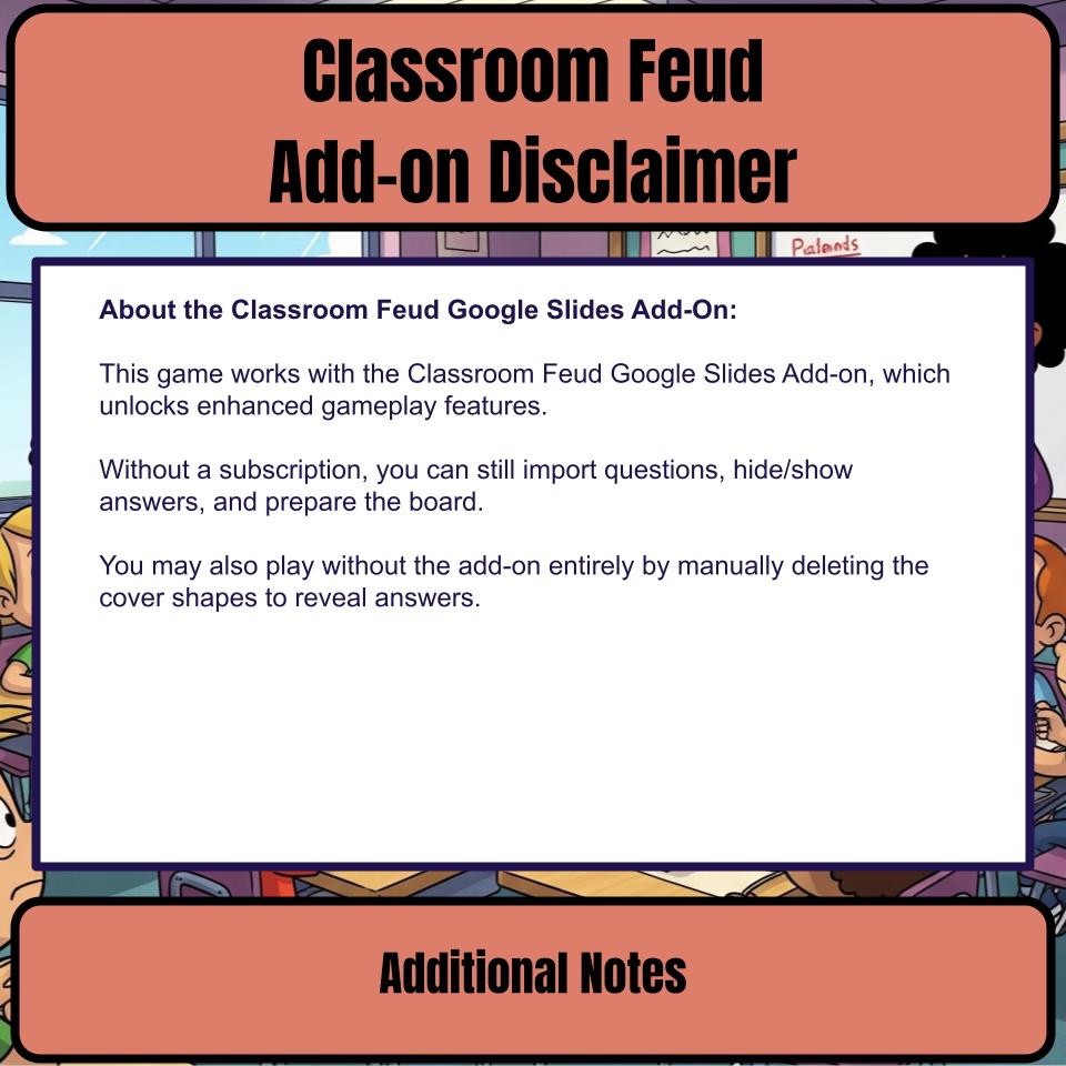 Texas Social Studies Family Feud Review Game CF0449