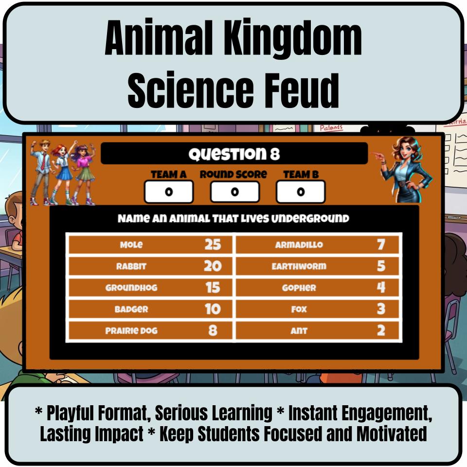 Animal Kingdom Science Feud Review CF0045