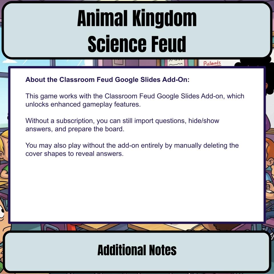 Animal Kingdom Science Feud Review CF0045
