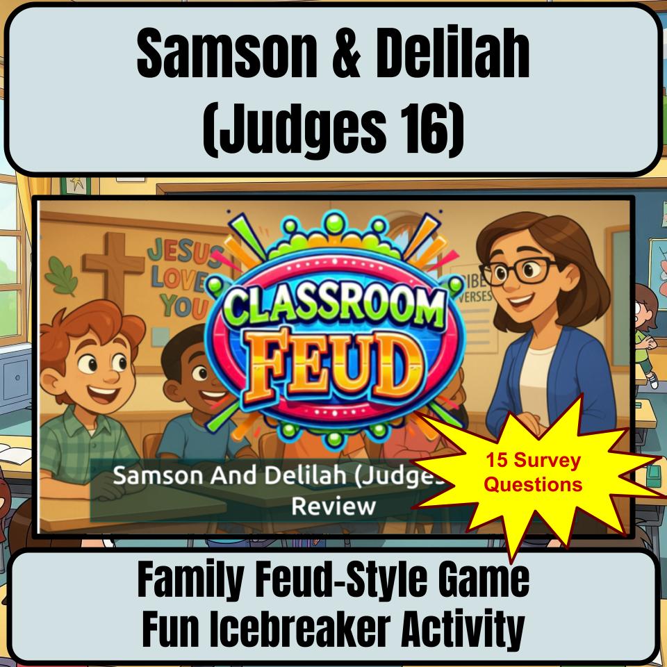 Samson And Delilah (Judges 16) Feud Review BF0045