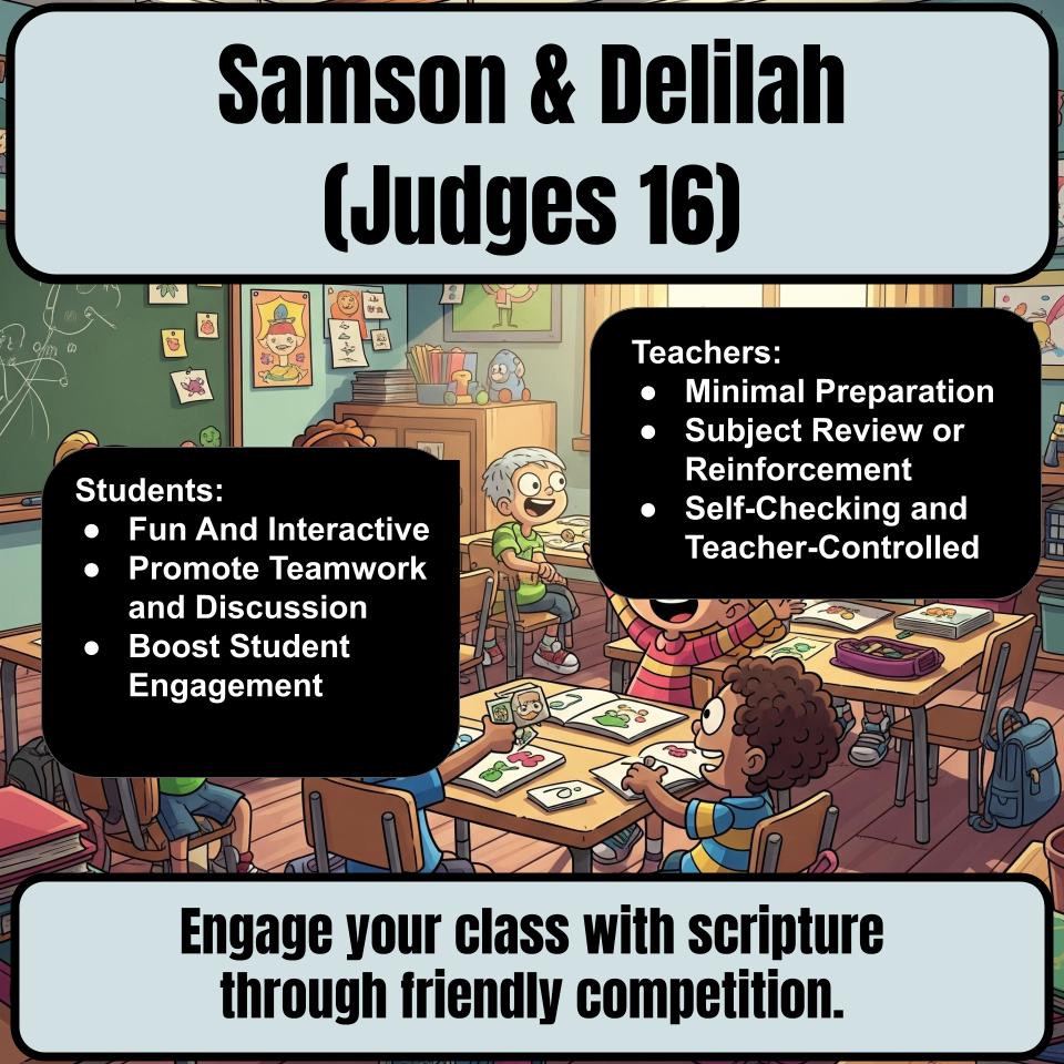 Samson And Delilah (Judges 16) Feud Review BF0045