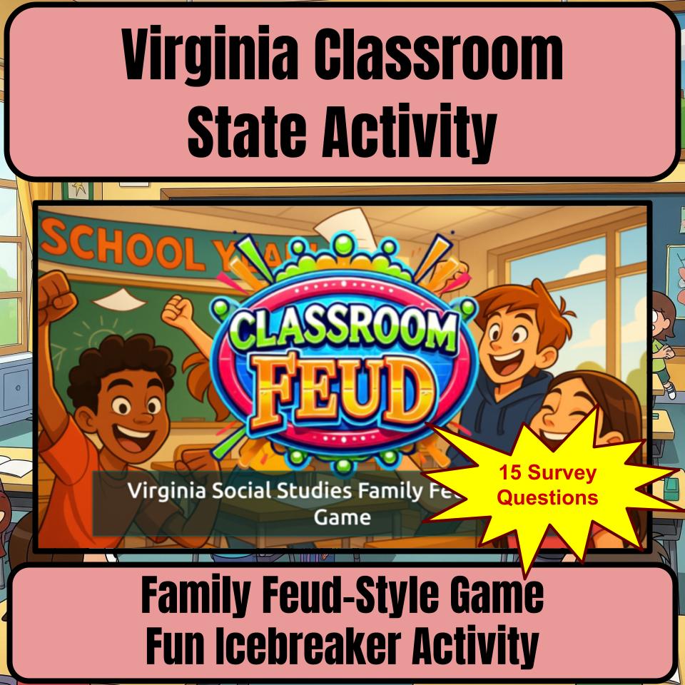 Virginia Social Studies Family Feud Review Game CF0450