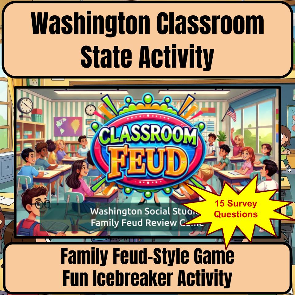 Washington Social Studies Family Feud Review Game CF0451