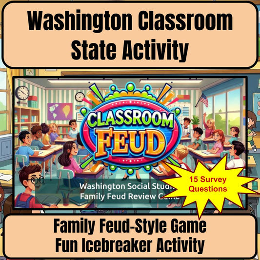 Washington Social Studies Family Feud Review Game CF0451