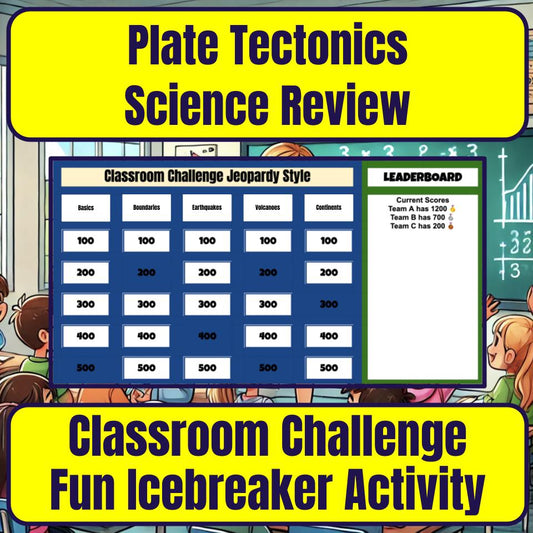 Plate Tectonics Jeopardy Science Review I0046
