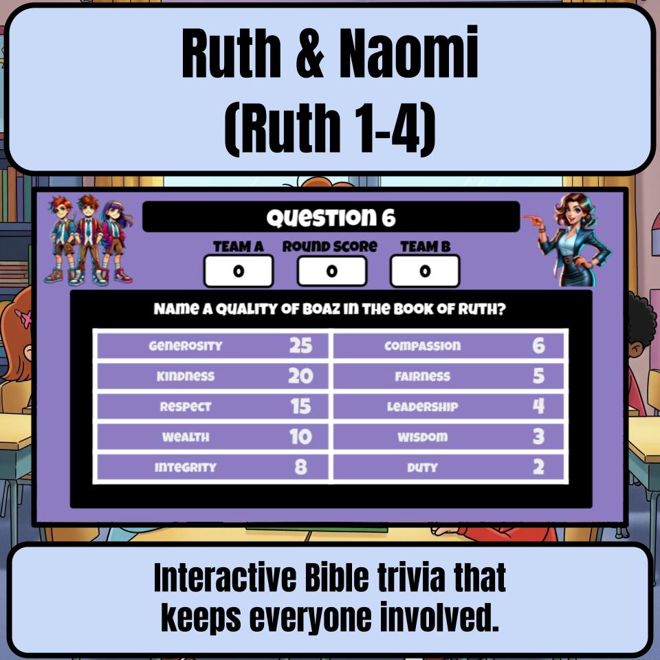 Ruth And Naomi (Ruth 1-4) Feud Review BF0046