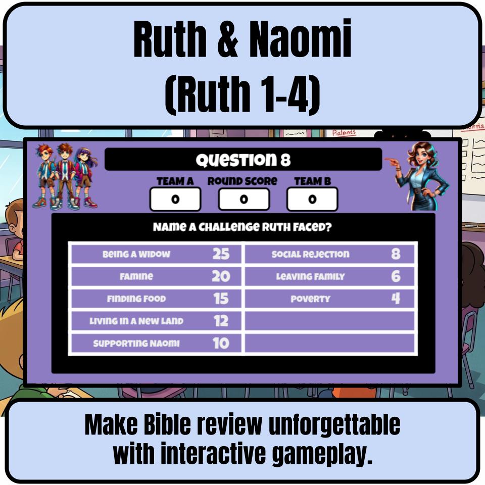 Ruth And Naomi (Ruth 1-4) Feud Review BF0046