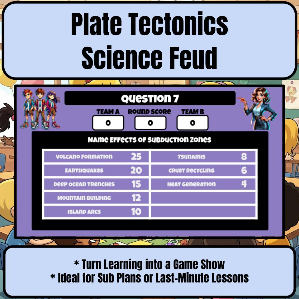 Plate Tectonics Science Feud Review CF0046