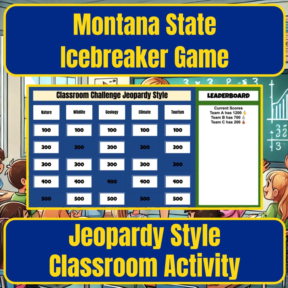 State of Montana Jeopardy Game I0046