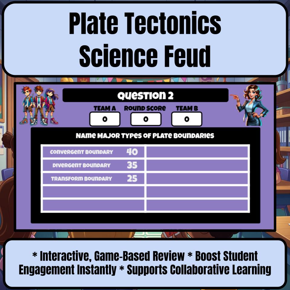 Plate Tectonics Science Feud Review CF0046