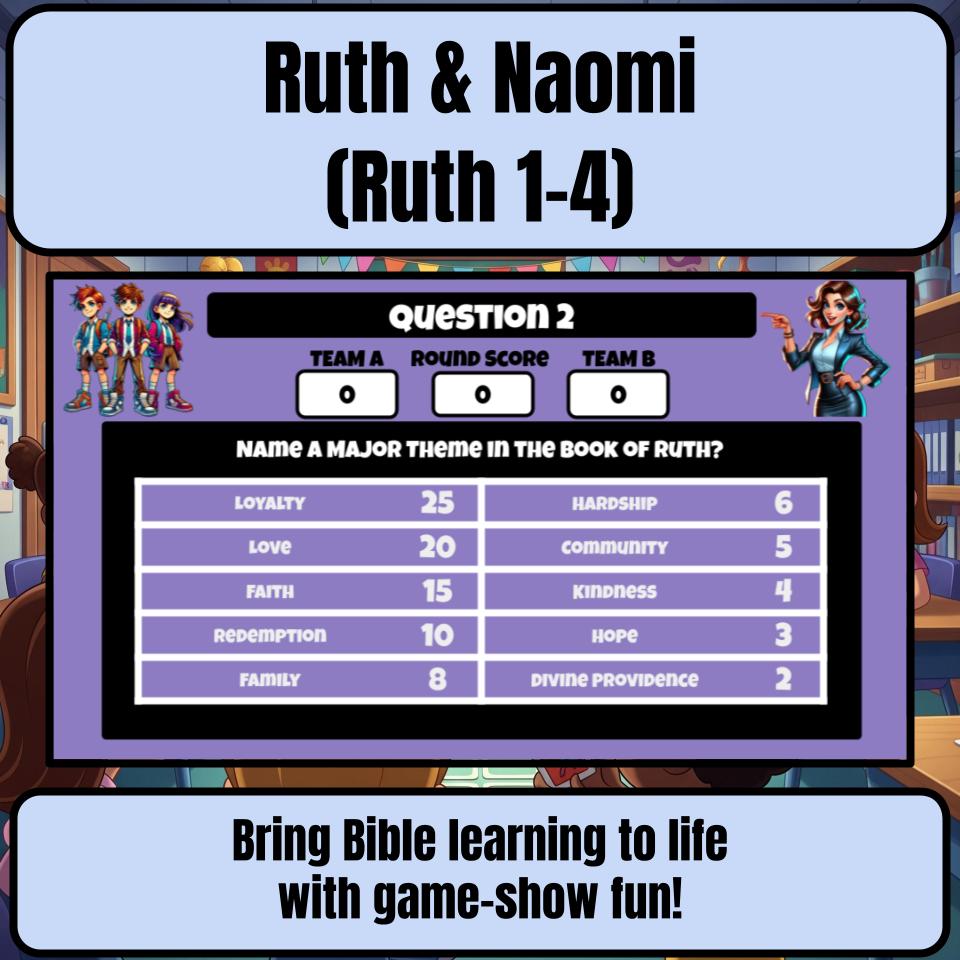 Ruth And Naomi (Ruth 1-4) Feud Review BF0046