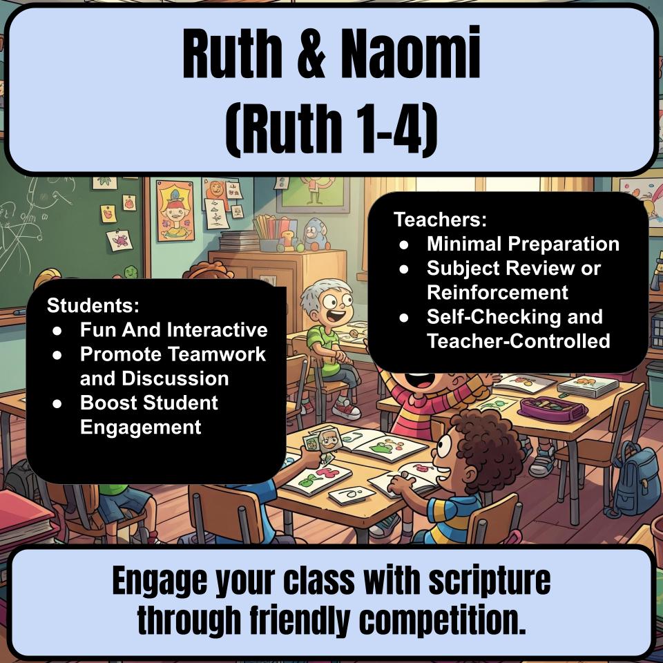Ruth And Naomi (Ruth 1-4) Feud Review BF0046