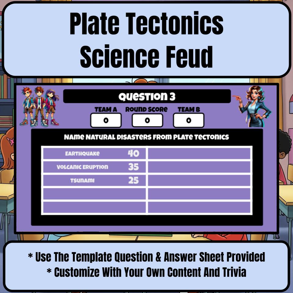 Plate Tectonics Science Feud Review CF0046