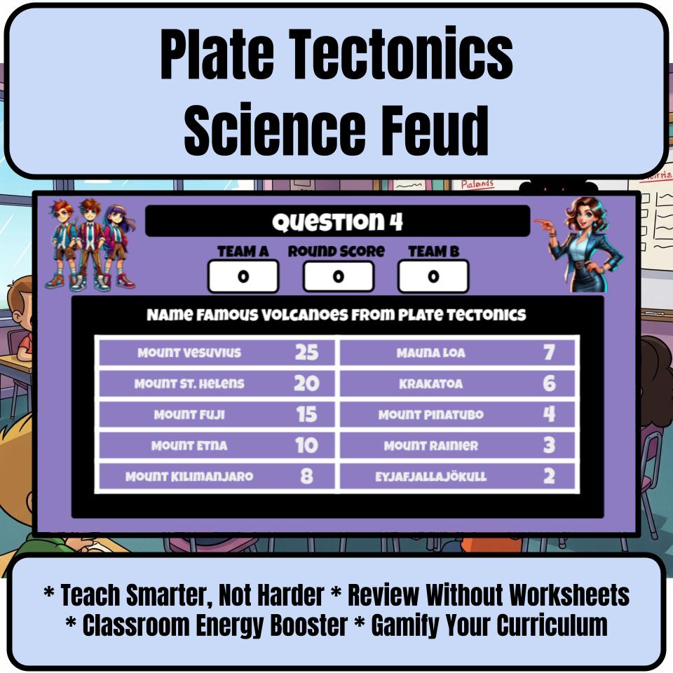 Plate Tectonics Science Feud Review CF0046
